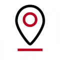 Icon showing location pin