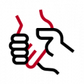 Icon of two hands shaking