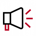 Icon of a megaphone