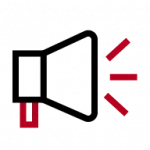 Icon of a megaphone