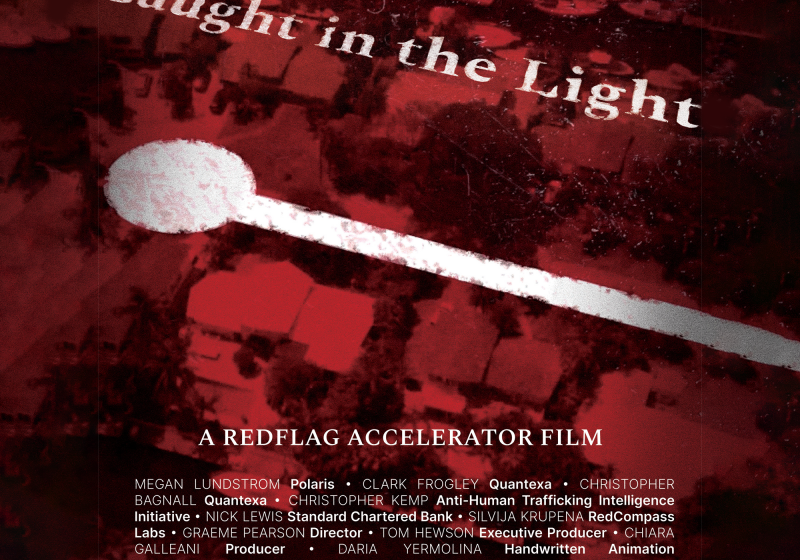 Caught in the light poster