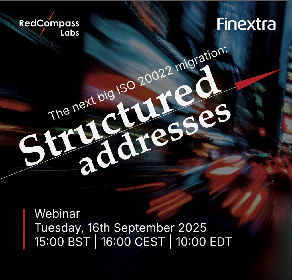 ISO 20022 migration Structured address